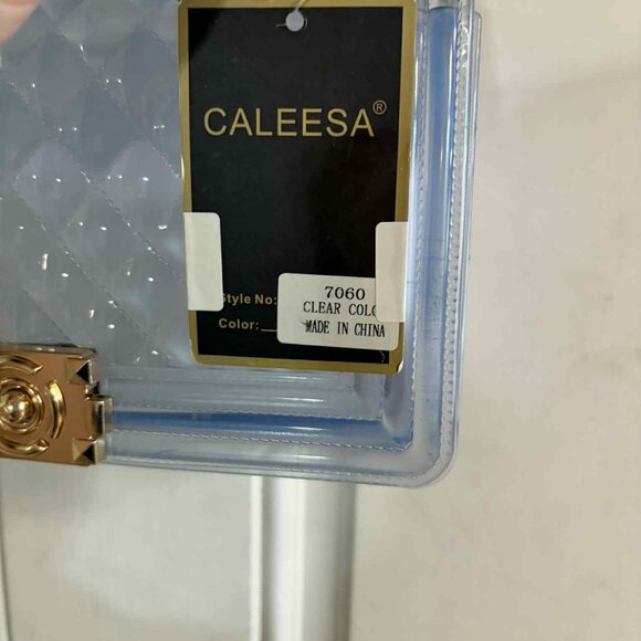 Clear Jelly Quilted Purse NWT - Picture 3 of 4